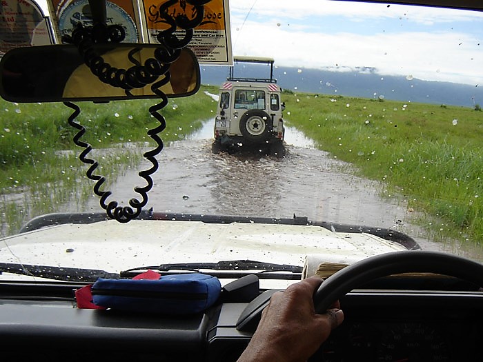 muddy safari roads africa